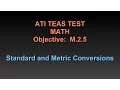 TEAS Math Tutorial - M 2 5