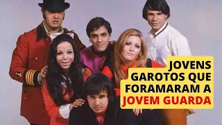 JOVENS GAROTOS QUE FORMARAM A JOVEM GUARDA