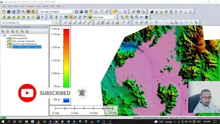 Reservoir volume determination using GIS and Global mapper (GERD Reservoir)