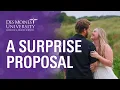 A Surprise Marriage Proposal at Des Moines University DMU Love Story