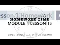 Eureka Math Homework Time Grade 4 Module 4 Lesson 15