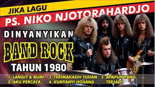 ps niko njotorahardjo jika di cover band rock tahun 1980 ai generated