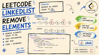 LeetCode 203 Remove Linked List Elements Java Easy Explanation Dry Run