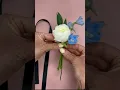 The EASIEST way to make a Boutonniere