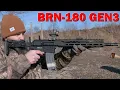 Brownells BRN-180 Gen 3 A Piston Rifle that Hits Different