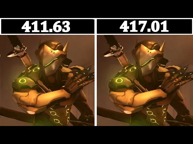 NVIDIA RTX Driver Update | 411.63 vs 417.01 |