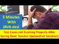 org springframework test util AssertionErrors fail AssertionErrors JunitTestCase After SB Update