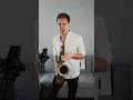 huge tenor saxophone sound