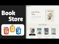How To Build Ecommerce website Book Store with HTML CSS JavaScript Free Source Code Sky Code82