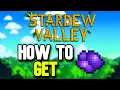 How to Get Amethyst in Stardew Valley