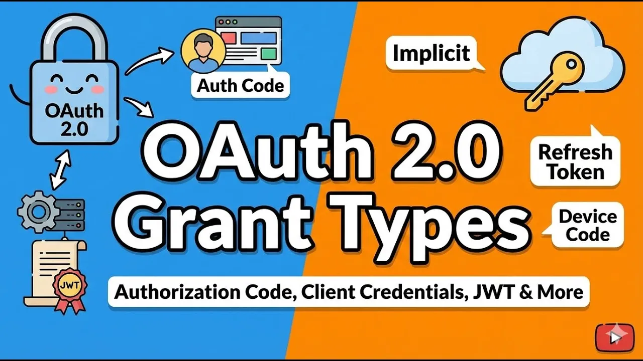 OAuth 2.0 Grant Types \| Authorization Code, Client Credentials, JWT & More