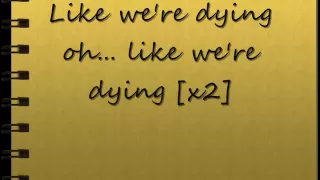 The Script Live Like We Re Dying Lyrics 