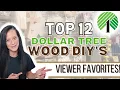 TOP 12 Dollar Tree WOOD DIY S DIY Home Decor using Dollar Tree Wood