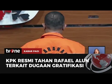 Rafael Alun Resmi Ditahan dan Pakai Seragam Oranye