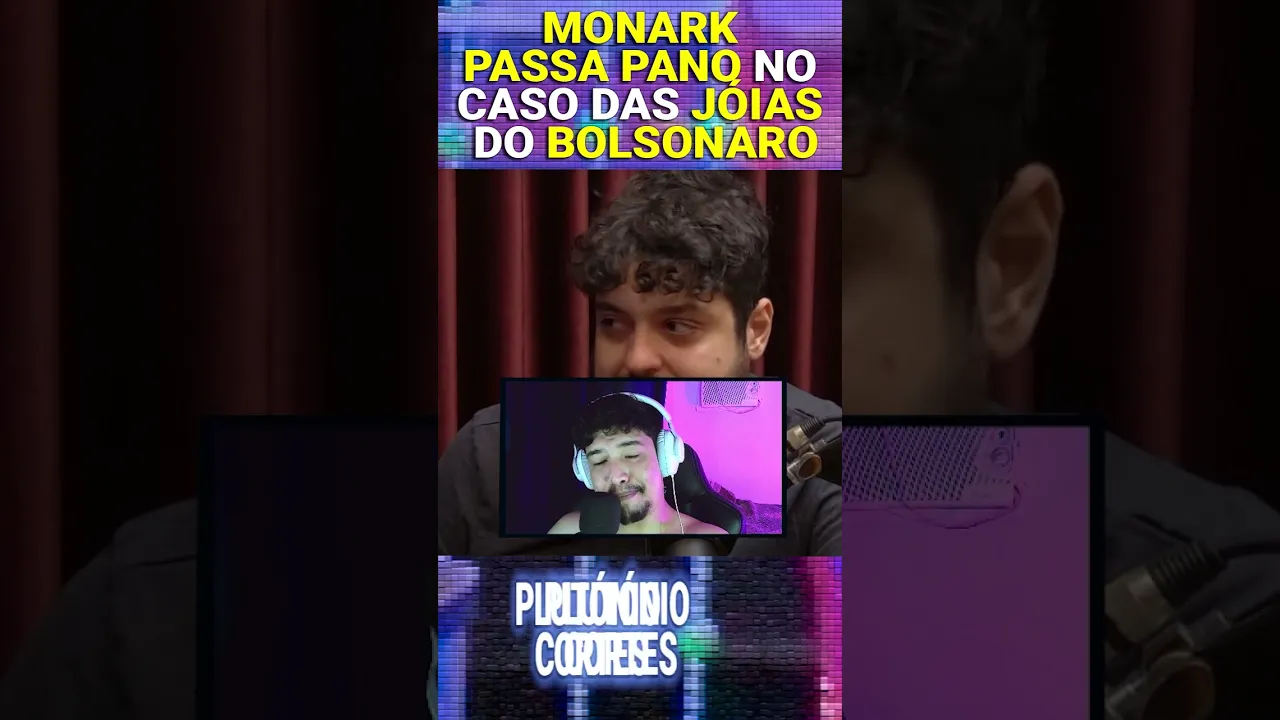 MONARK MINIMIZA GRAVIDADE DO CASO DAS JÓIAS DO EX PRESIDENTE JAIR BOLSONARO