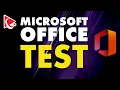 How to Pass MICROSOFT OFFICE ASSESSMENT TEST - Questions and Answers with Solutions