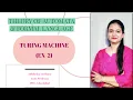 Turing Machine example-2