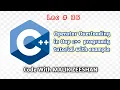 Operator overloading in C hindi urdu C programing for beginners operator overloading
