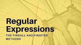 Regular Expressions - 03