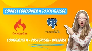 Connect Codeigniter 4 to postgresql