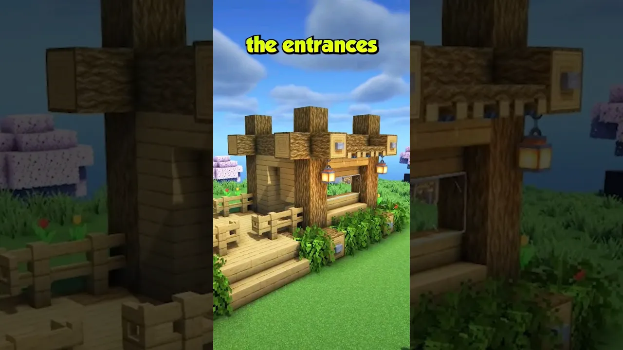 Minecraft Starter House ???? Build Tutorial