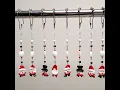Santa Shower Curtain Hook https showercurtainbling etsy 888589761