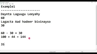 Lesson 15 - Assignment Operators Part2 JAVA AF-SOMALI