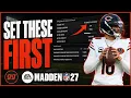 Madden 27 Best Settings Coaching Adjustments