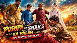 Pushpa Aur Shaka Ka Milan Our Fighting Wali Short Movie | #pushpa2 