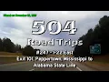 Road Trip #247 - I-22 East - Exit 101, Peppertown, MS to Alabama State Line