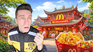 中国的麦当劳大不一样：美国对比中国