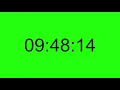 10 Hour Timer 4K 600 Minutes 36000 Seconds Clock Countdown