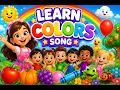 Learn Colors Song for Kids Red Yellow Green Blue More Nursery Rhymes Tiny Lumeo