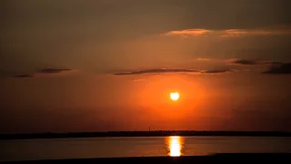 Time-lapse Shoot - Partial Solar Eclipse during Sunset on October 23 2014
