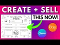 Create PRINTABLES in Canva that will ACTUALLY Sell on Etsy Mothers Day UNSATURATED Digital Product