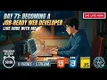 2 8 26 Day 71 Becoming a Job-Ready Web Developer 8 Hours Live Code with me