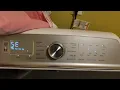 How to unlock GE Profile washer
