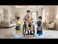 Download Lagu 殘疾總裁被笑話不能生育，沒想到路上撿到兩個萌娃讓他從輪椅上站了起來，拿到親子報告總裁愣住了，兩娃竟是他的種！#短劇 #逆襲 #萌寶 #反轉 #甜寵