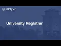 University Registrar