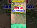 Delhi to San Francisco Flight Air India AI173