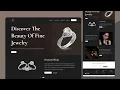 Design an Elegant Jewelry Store Landing Page HTML CSS Vanilla JS Tutorial