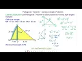 Solving Problems with Right-Angled Triangles using Pythagoras Theorem