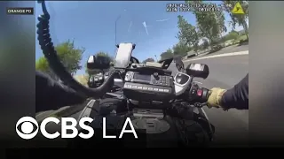 Orange Police Department releases footage of e-bike pursuit