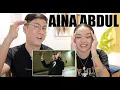 Aina Abdul - Shoot (Official Music Video) | SINGERS REACTION