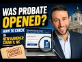 How to Check If Probate Has Been Opened in New Hanover County NC