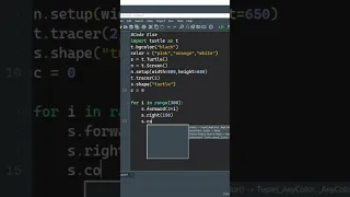 Amazing Star Design Using Python Turtle