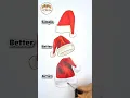 Santa Claus Hat Painting How to Draw Santa Hat Simple and Artistic