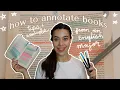 How to Annotate Books for School 3 different ways with tips and examples
