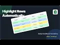 Google Sheets Automatically Color Entire Row Based on Dropdown Menu Status