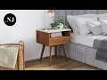 Mid-Century Bedroom Nightstand Ideas with the James Side Table